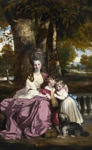 Sir Joshua Reynolds - Lady Elizabeth Delm and Her Children.webp