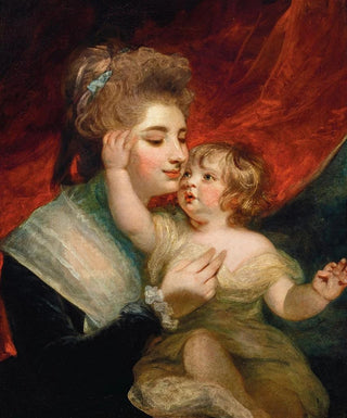 Sir Joshua Reynolds - Portrait of Lady Dashwood 17631796 and her son Henry George Mayne.webp