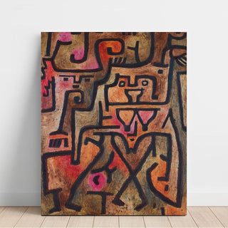 Sorcières de la forêt - Paul Klee | Reproduction Tableau Décoration murale affiche copie