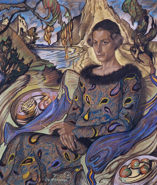 Stanisaw Ignacy Witkiewicz - Portrait of Maria Nawrocka.webp