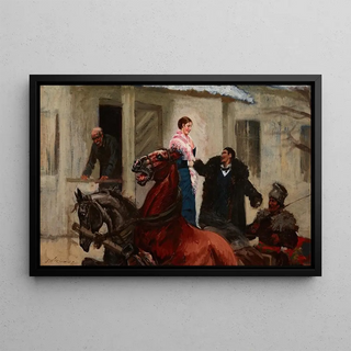 Stanisaw Witkiewicz - In Front of the Porch.webp