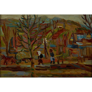 Sur la route - Sasza Blonder | Reproduction Tableau Décoration murale affiche copie