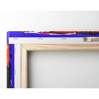 Tableau Street Art – Love Boom | Poster Coloré Style Basquiat Pop Art | Affiche Urbaine Moderne pour Déco Dynamique