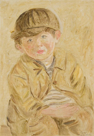 Tadeusz Makowski - Boy in a visored cap.webp