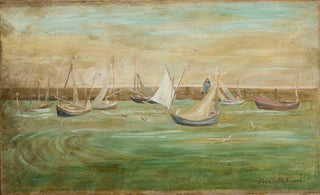 Tadeusz Makowski - Sailing boats.webp