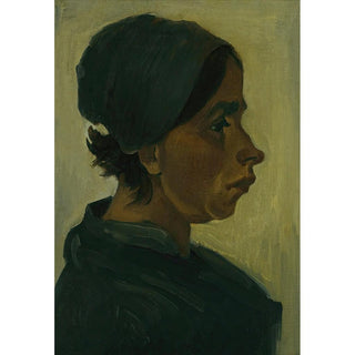 Tête de paysanne - Vincent van Gogh | Reproduction Tableau Décoration murale affiche copie