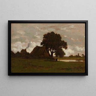 Thodore Rousseau - Chaumires Prs De Letang.webp