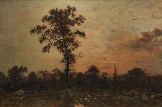 Thodore Rousseau - Edge of the Forest Sun Setting.webp