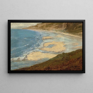 Thodore Rousseau - Plage Prs Du MontSaintMichel.webp