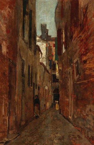 Tina Blau - Street scene in Venice.webp