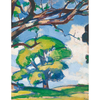 Trees, Douglas Hall - Samuel John Peploe | Reproduction Tableau Décoration murale affiche copie