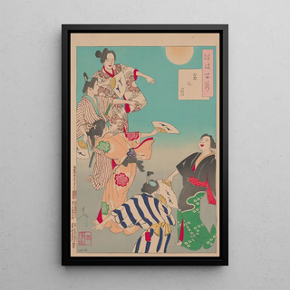 Tsukioka Yoshitoshi - Bon Festival Moon Bon no tsuki.webp