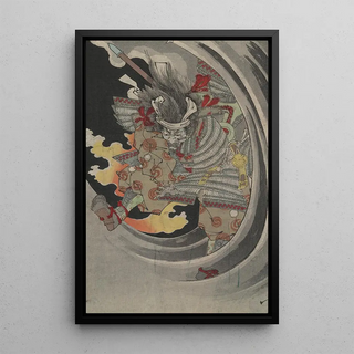 Tsukioka Yoshitoshi - Mushataira no tomomori.webp