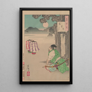 Tsukioka Yoshitoshi - Takakura moon Takakura no tsuki.webp