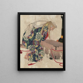 Tsukioka Yoshitoshi - Watanabe no tsuna to ibaraki.webp