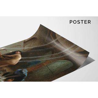 Un bain maure, ébauche - Jean-Léon Gérôme | Reproduction Tableau Décoration murale affiche copie