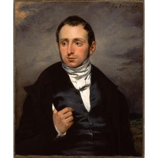 Un portrait du Dr. François-Marie Desmaisons - Eugène Delacroix | Reproduction Tableau Décoration murale affiche copie
