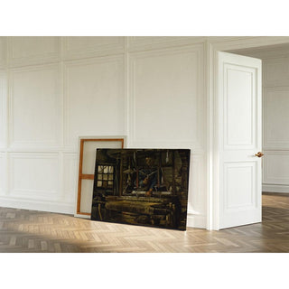 Une maison de tisserand - Vincent van Gogh | Reproduction Tableau Décoration murale affiche copie