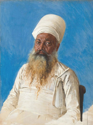 Vasily Vereshchagin - Parsi priest fire worshiper Bombay.webp