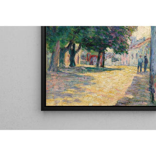 Vence, La Place Ensoleillée - Henri Lebasque | Reproduction Tableau Décoration murale affiche copie