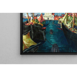 Venise - Konrad Mägi | Reproduction Tableau Décoration murale affiche copie