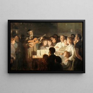 Victor Gabriel Gilbert - Le marchand de chansons.webp