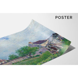 Vieille Chaumière aux Sablons - Alfred Sisley | Reproduction Tableau Décoration murale affiche copie