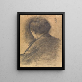 Vilhelm Hammershi - SelfPortrait seen from behind.webp