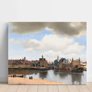 Vue de Delft - Johannes Vermeer | Reproduction Tableau Décoration murale affiche copie