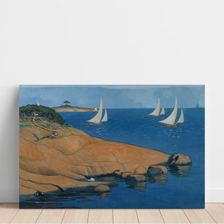 Vue de l'archipel - Venny Soldan-Brofeldt | Reproduction Tableau Décoration murale affiche copie