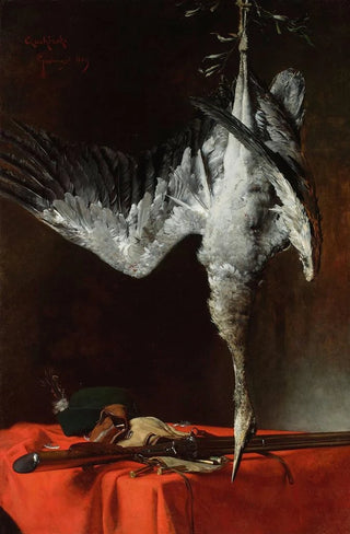 Wadysaw Czachrski - Still life with a heron.webp
