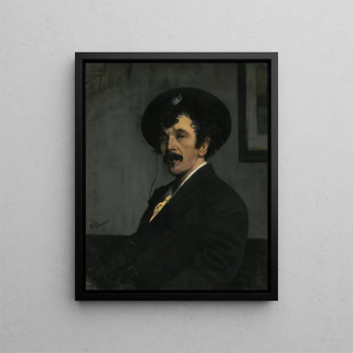 Walter Greaves - Portrait Of James Abbott Mcneill Whistler.webp