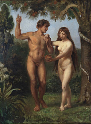 Wilhelm Marstrand - Eve Tempts Adam.webp