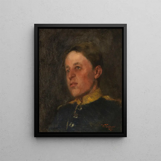 Wilhelm Trbner - Nikolaus Trbner als Dragoner.webp