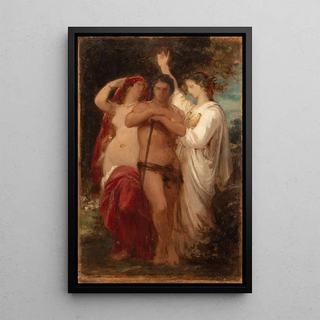 William Bouguereau - Etude pour Hercule la croise des chemins.webp