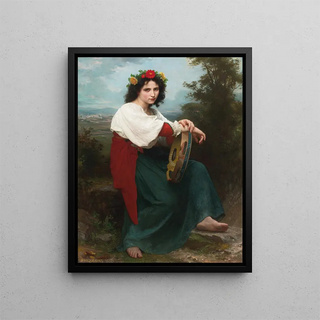 William Bouguereau - LItalienne au Tambour de Basque.webp