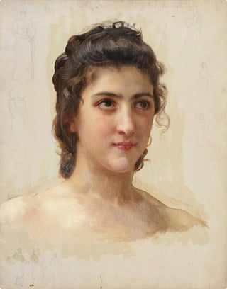 William Bouguereau - Portrait Study of Gabrielle Drunzer.webp