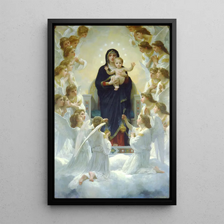 William Bouguereau - The Virgin With Angels.webp