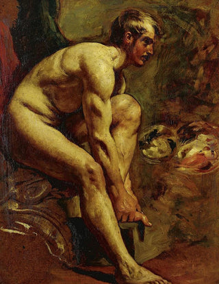William Etty - Male Nude.webp