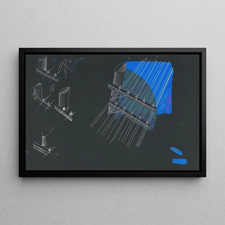 Winold Reiss - Graphic designs for Fortune magazine Studies drawn on black paper.webp