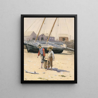 Winslow Homer - A Basket of Clams.webp