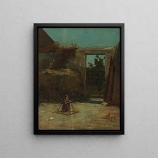 Winslow Homer - French Farmyard.webp