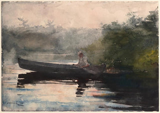 Winslow Homer - The End of the Day Adirondacks.webp