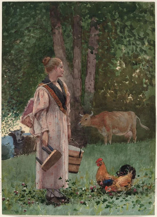 Winslow Homer - The Milk Maid.webp