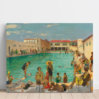 Winter in Florida de Sir John Lavery | Reproduction Tableau Décoration murale affiche copie