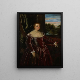 Workshop of Jacopo Tintoretto - Portrait of Dogaressa Morosina Morosini.webp
