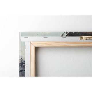 Zèbres - Wilhelm Kuhnert | Reproduction Tableau Décoration murale affiche copie