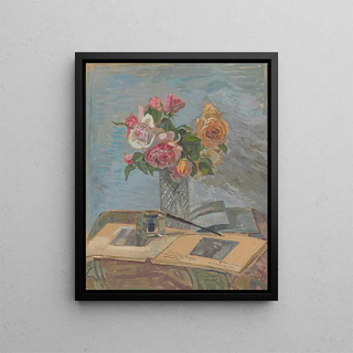 Zygmunt Waliszewski - Bouquet of roses.webp