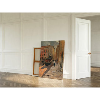 de Un Port Sur La Riviera - Alfred Zoff | Reproduction Tableau Décoration murale affiche copie