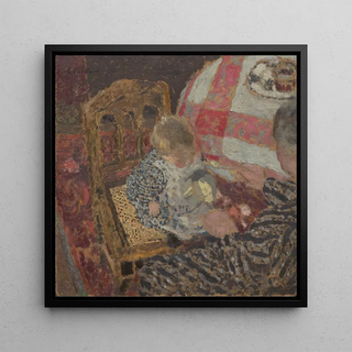 Art print | Luncheon with Annette and her grandmother - Édouard Vuillard